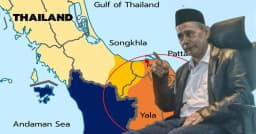 থাইল্যান্ড ভেঙে স্বাধীন ইসলামি রাষ্ট্র গঠনের ঘোষণা থাই বিদ্রোহীদের