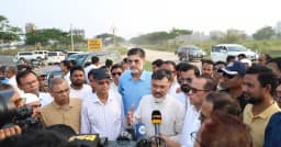 ঢাকা শহরের যানজট নিরসনে বিভিন্ন এলাকা পরিদর্শন