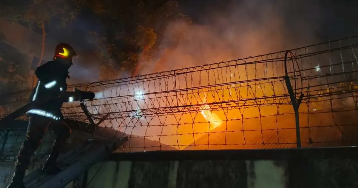 সিলেটে বিটিসিএল অফিসে আগুন