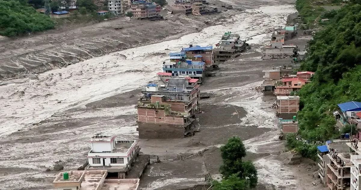 ভয়াবহ বন্যায় লণ্ডভণ্ড নেপাল, মৃতের সংখ্যা বেড়ে ৫৪৭