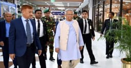 রোমের উদ্দেশে ঢাকা ত্যাগ করেছেন প্রধান উপদেষ্টা