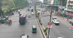 ঈদের ছুটি শেষে ঢাকার রাস্তায় আজও দেখা মিলল অচেনা ফাঁকাফাঁকি