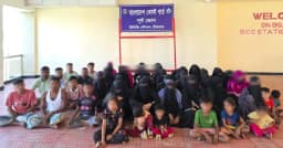 টেকনাফে পাচারের হাত থেকে রক্ষা পেল নারী ও শিশুসহ ৪৪ জন