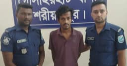 গোসাইরহাটে চাঁদাবাজি ও বিস্ফোরক মামলার আসামি গ্রেফতার