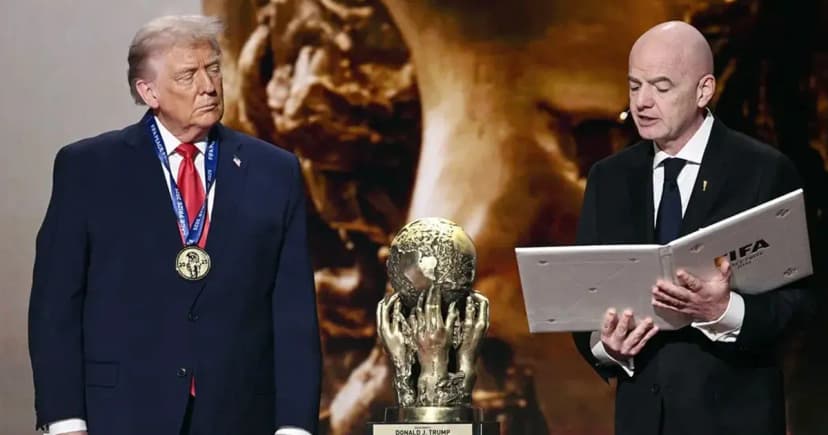 ট্রাম্পকে দেওয়া ফিফার ‘শান্তি পুরস্কার’ নিয়ে সমালোচনা, বাতিলের দাবি
