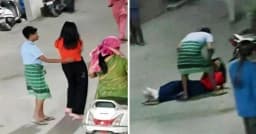 ব্যস্ত রাস্তায় তরুণীকে জোর করে তুলে নেওয়ার চেষ্টা, আটক যুবক