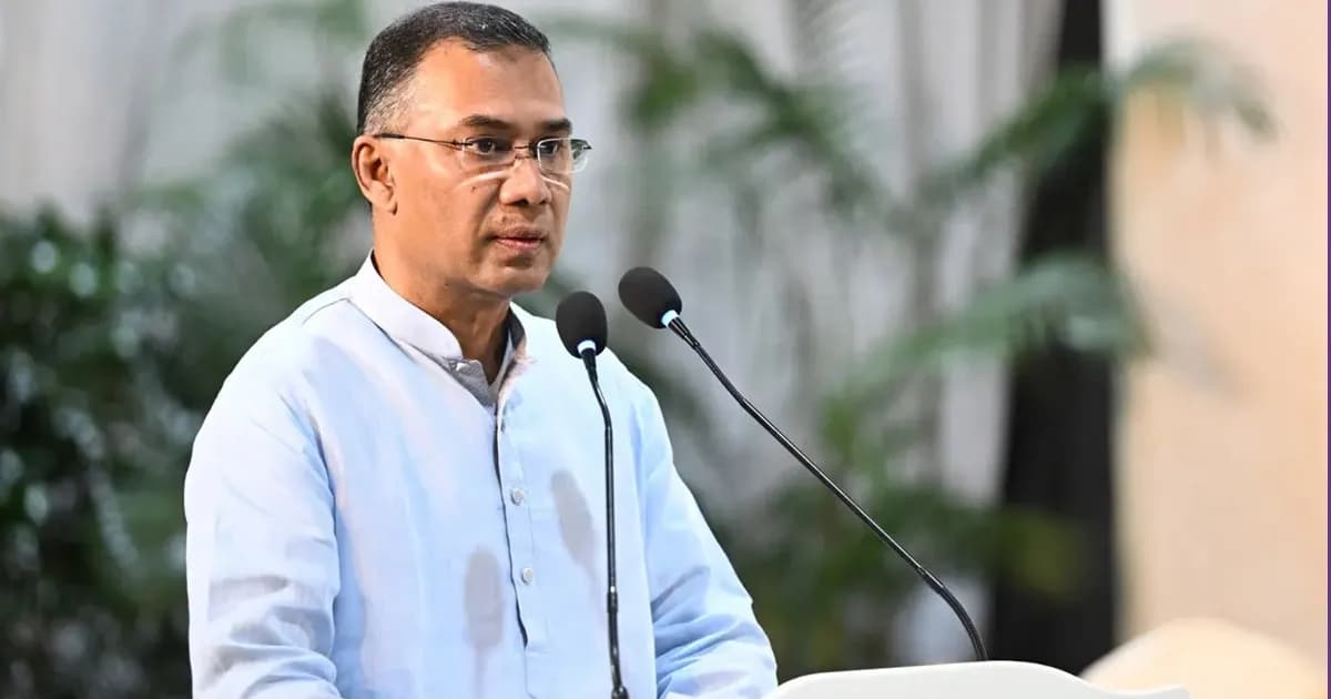 খাল খনন কর্মসূচি উদ্বোধনে দিনাজপুর যাচ্ছেন প্রধানমন্ত্রী তারেক রহমান