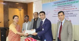 সিভিল এভিয়েশন একাডেমিতে দুইটি প্রশিক্ষণ কোর্সের সনদ বিতরণ অনুষ্ঠিত