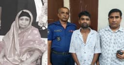 স্বর্ণের চেইনের লোভে নামাজরত অবস্থায় বৃদ্ধাকে কুপিয়ে হত্যা
