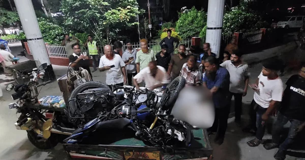 ভাঙ্গায় বাস-মোটরসাইকেলের মুখোমুখি সংঘর্ষ, নিহত ৩