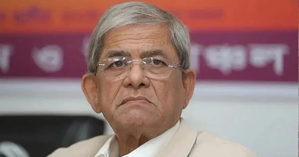 খালেদা জিয়ার মৃত্যুতে রাজনীতিতে বিশাল শূন্যতা: মির্জা ফখরুল
