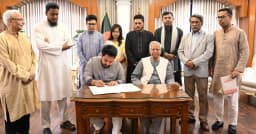 অবশেষে জুলাই সনদে স্বাক্ষর করেছে এনসিপি