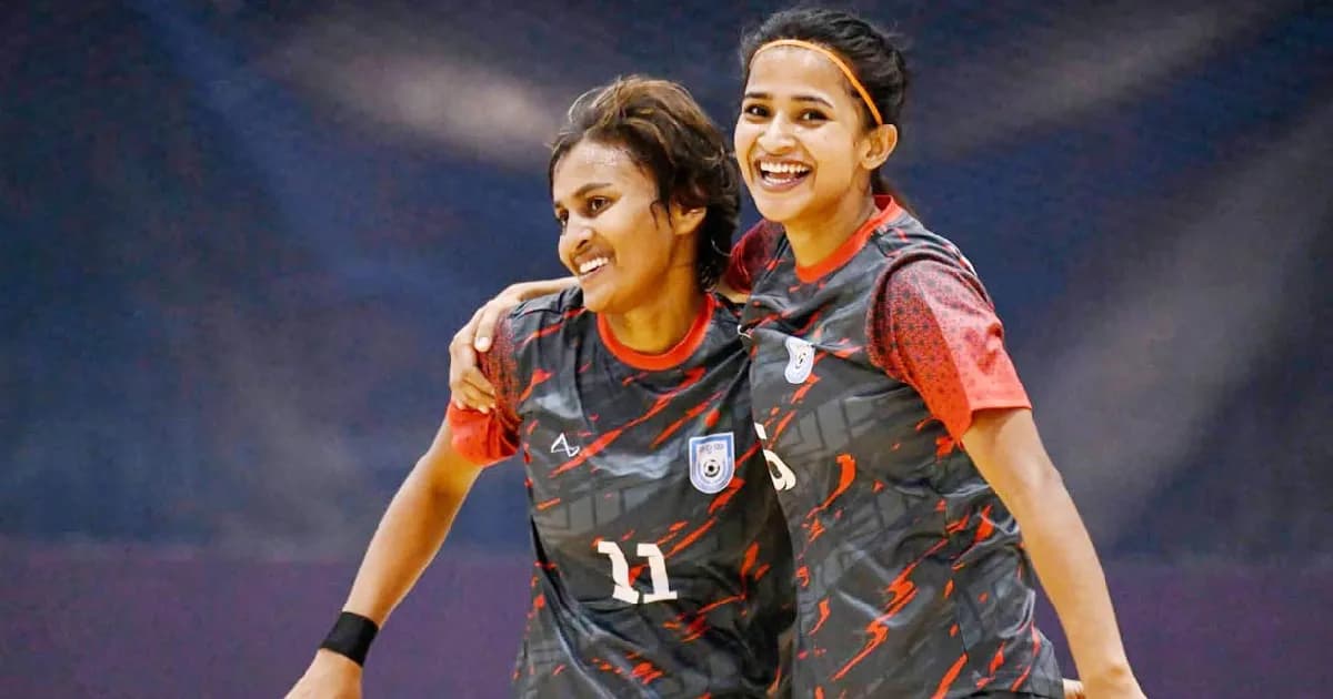 সাফ ফুটসালে শ্রীলঙ্কাকে হারাল বাংলাদেশ নারী দল