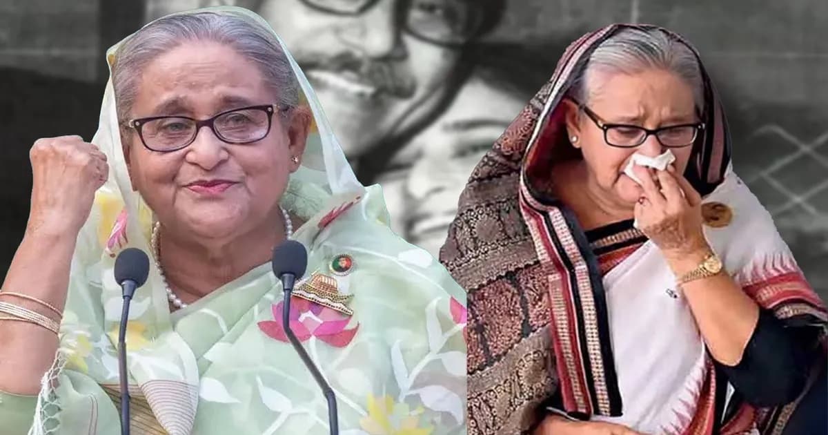 শীর্ষ ক্ষমতা থেকে মৃত্যুদণ্ড: রাজনীতিতে হাসিনার অভূতপূর্ব উত্থান-পতন