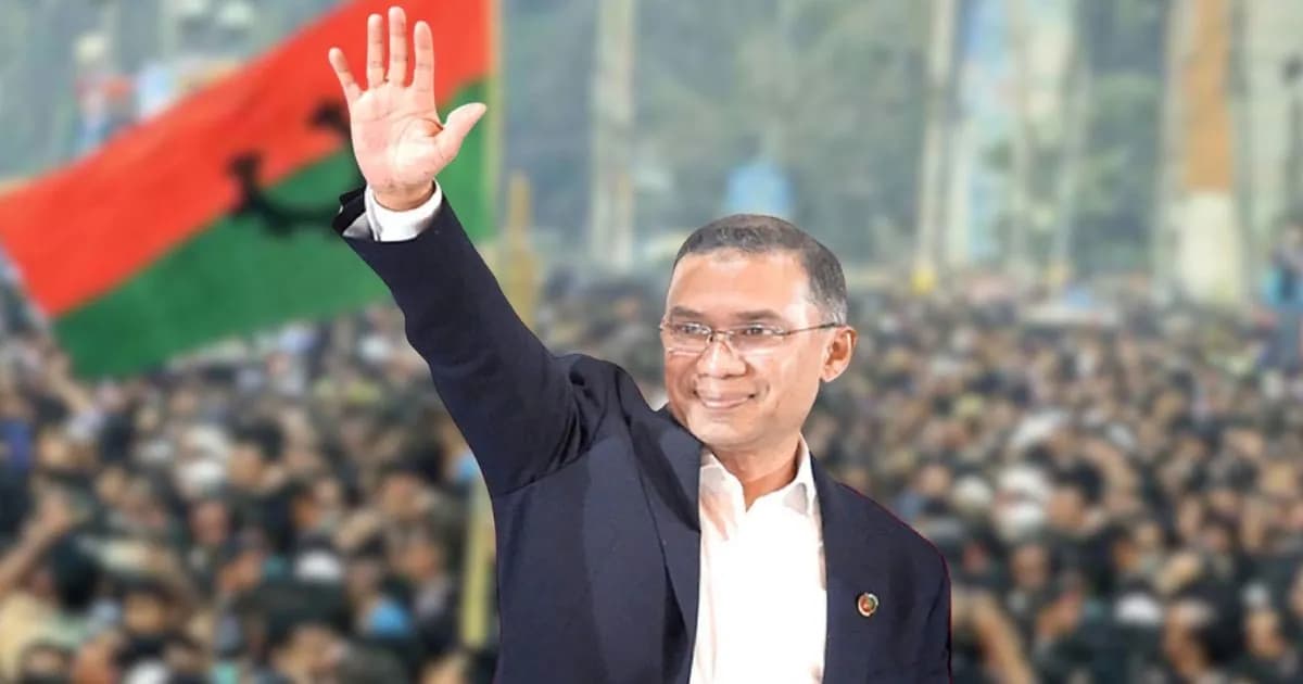 ১১তম প্রধানমন্ত্রী হিসেবে তারেক রহমানের অভিষেক আজ