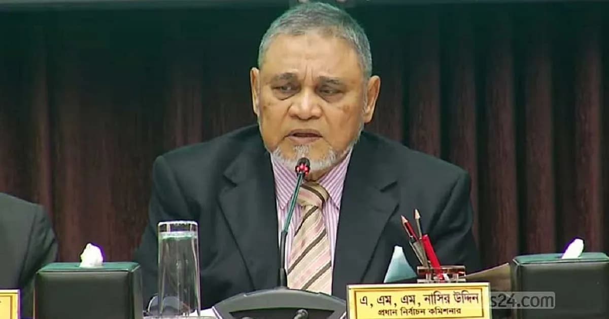 ইসির একার পক্ষে নির্বাচন সফলভাবে সম্পন্ন করা সম্ভব নয়: সিইসি