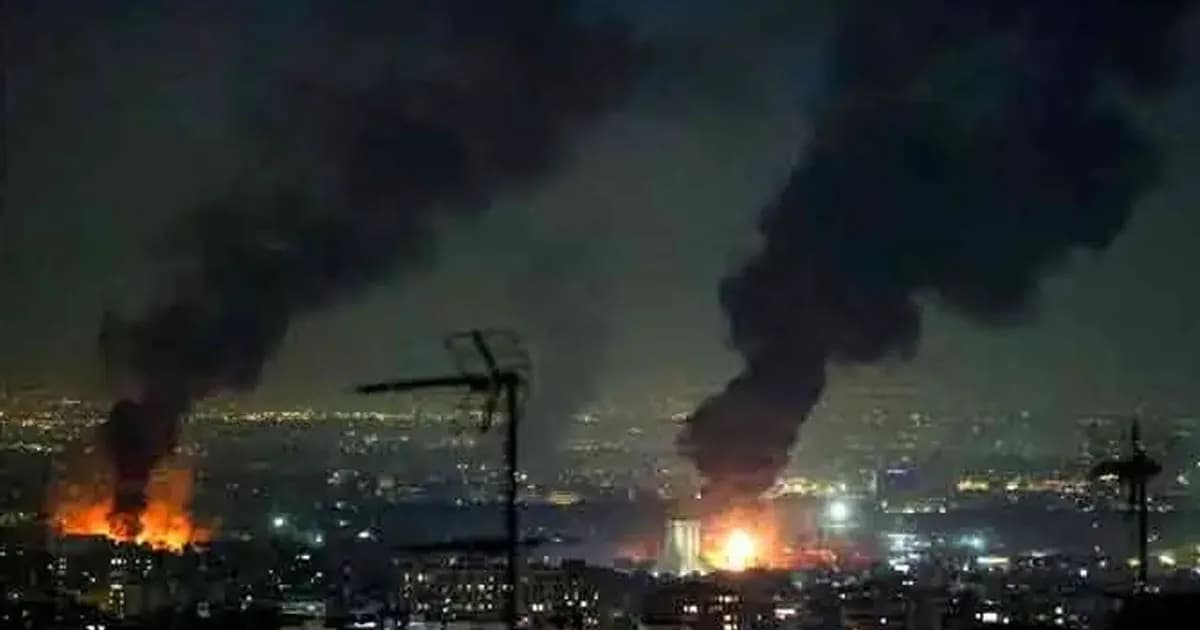 তেহরানের আবাসিক এলাকায় বিমান হামলা, নিহত ৬