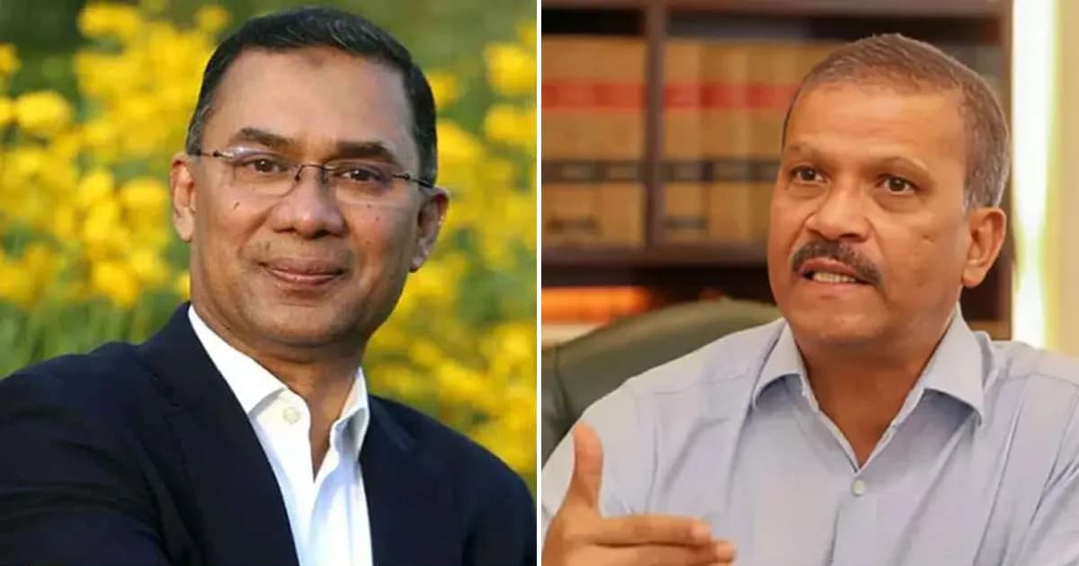 তারেক রহমানের দেশে ফেরার বিষয়ে যে তথ্য দিলেন আইন উপদেষ্টা