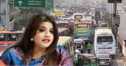 প্রতিমন্ত্রী শামা ওবায়েদের গাড়িতে ধাক্কা, বাসচালক গ্রেপ্তার