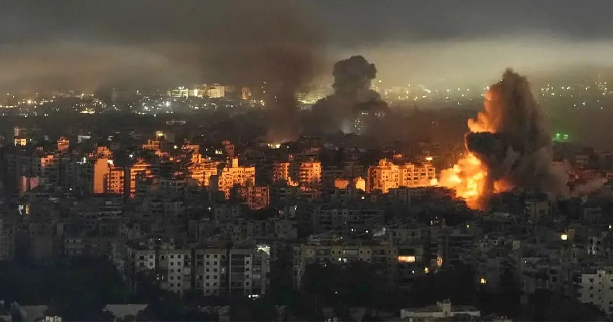 ইসরায়েল–লেবানন সীমান্তে রাতভর হামলা-পাল্টা হামলা