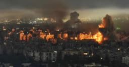 ইসরায়েল–লেবানন সীমান্তে রাতভর হামলা-পাল্টা হামলা