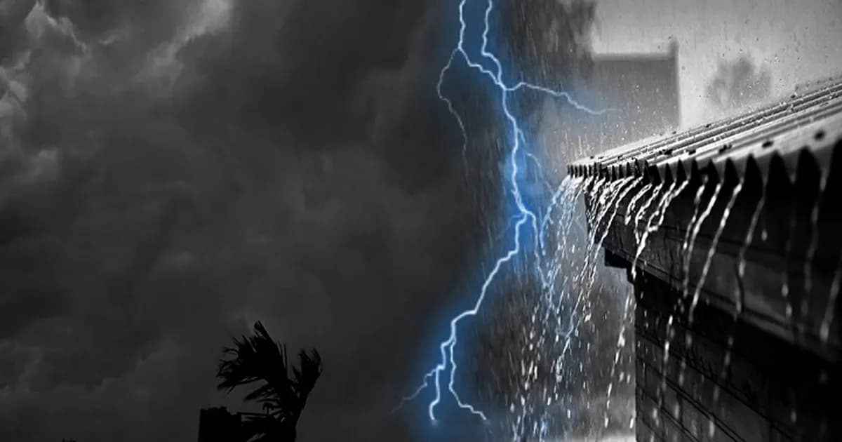 মৌসুমি বায়ুর প্রভাবে সারাদেশে বজ্রসহ বৃষ্টির আভাস