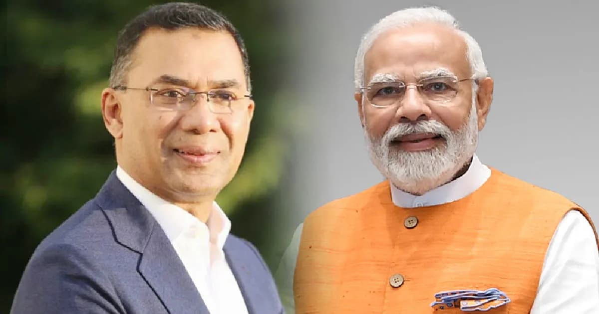 ঈদ উপলক্ষে প্রধানমন্ত্রী তারেক রহমানকে নরেন্দ্র মোদীর শুভেচ্ছা