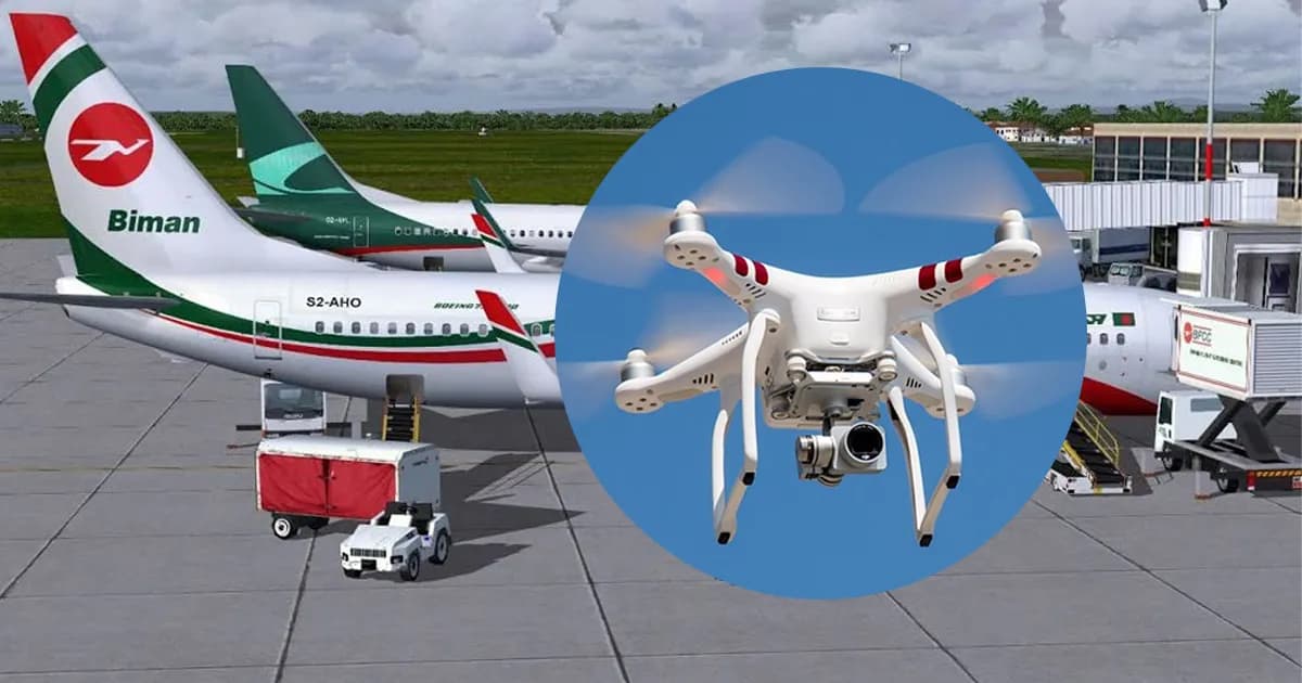 দেশের সব বিমানবন্দর ও সংলগ্ন এলাকায় ড্রোন উড্ডয়ন নিষিদ্ধ