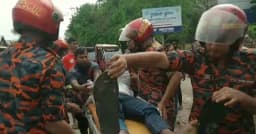 শ্রীনগরে প্রাইভেটকার ও বাইক সংঘর্ষ, আহত ২