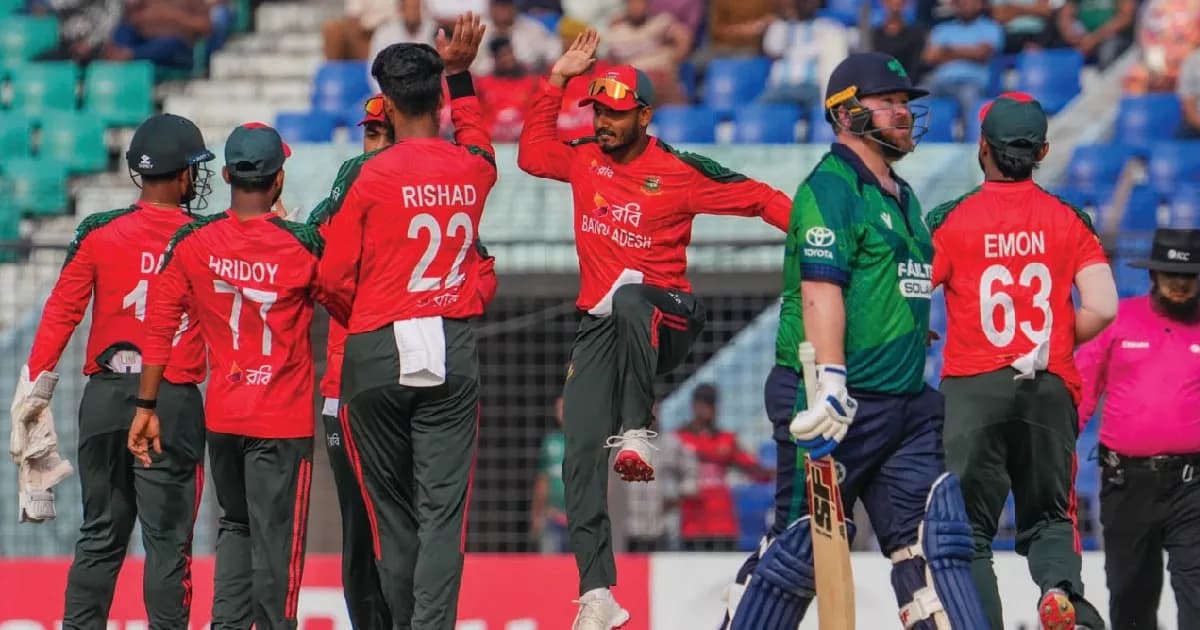 টি-টোয়েন্টি সিরিজে বাংলাদেশের দাপুটে জয়