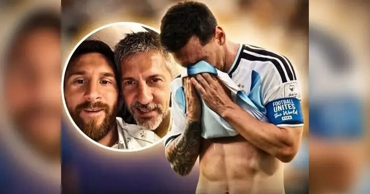 বাবাকে জড়িয়ে ধরার অপেক্ষায় থাকতেন লিওনেল মেসি