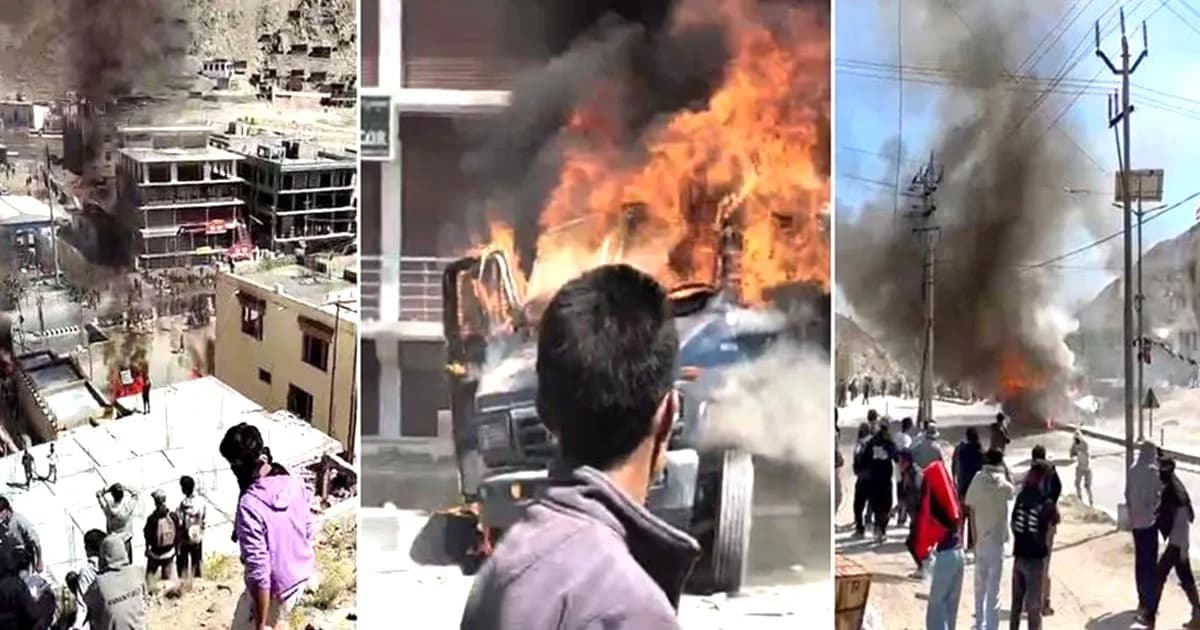 ভারতের লাদাখে ব্যাপক বিক্ষোভ-সংঘর্ষে নিহত ৪