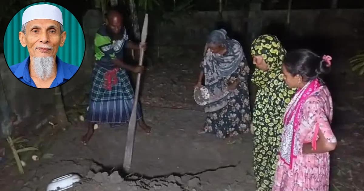 ‘মোরা কবর খুঁড়ছি মোরাই মাডি দিছি, কোনো পুরুষ মানুষ আয় নাই’