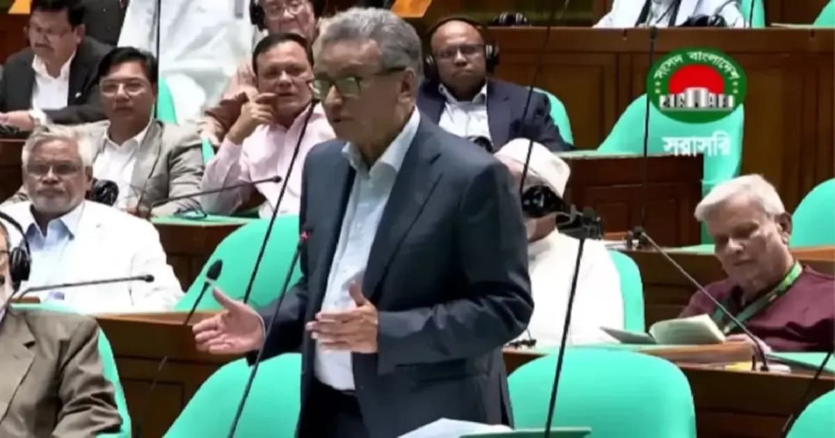 উত্তপ্ত সংসদে বিরোধী দলকে ধৈর্য ধরার আহ্বান অর্থমন্ত্রীর