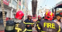 সাড়ে ৩ ঘণ্টার চেষ্টায় গাজীপুরের পোশাক কারখানার আগুন নিয়ন্ত্রণে