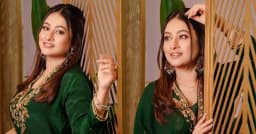 সবুজের মায়ায় ভক্তদের মাতালেন পূর্ণিমা