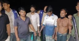 বাকেরগঞ্জে অবৈধ বালু উত্তোলনে তিনজনের কারাদণ্ড