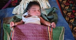 রাঙামাটিতে শ্বশানের পাশে পড়ে ছিলো নবজাতক কন্যা সন্তান