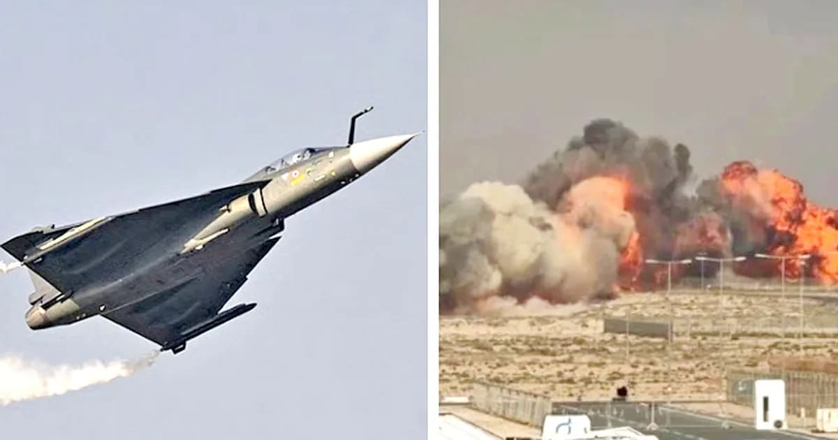 ফের দুর্ঘটনা, আরও একটি তেজস যুদ্ধবিমান হারালো ভারত