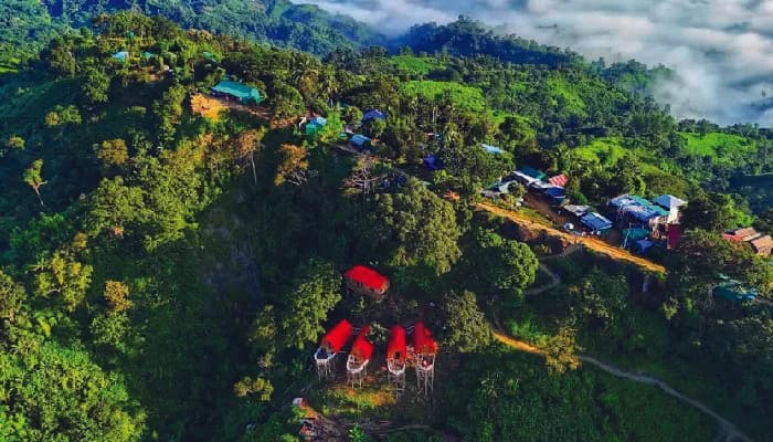 সাজেকসহ পার্বত্য পর্যটন কেন্দ্রে পর্যটকের রেকর্ড ভিড়