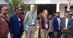 ইউরোপীয় ইউনিয়নের পর্যবেক্ষক দল কেন্দ্র পরিদর্শনে, প্রস্তুতিতে সন্তুষ্ট প্রশাসন