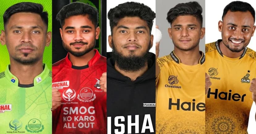 অবশেষে পিএসএল খেলতে পাকিস্তানে যাচ্ছে মুস্তাফিজ-শরিফুলরা