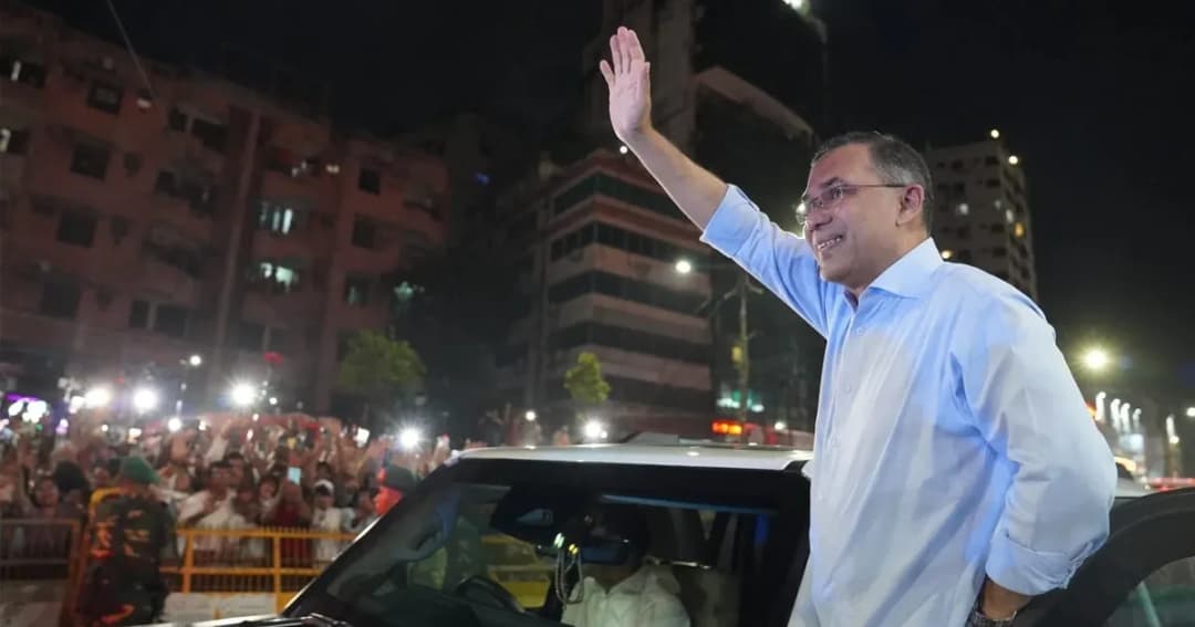 নয়াপল্টনে বিএনপি কার্যালয়ে প্রধানমন্ত্রী তারেক রহমান