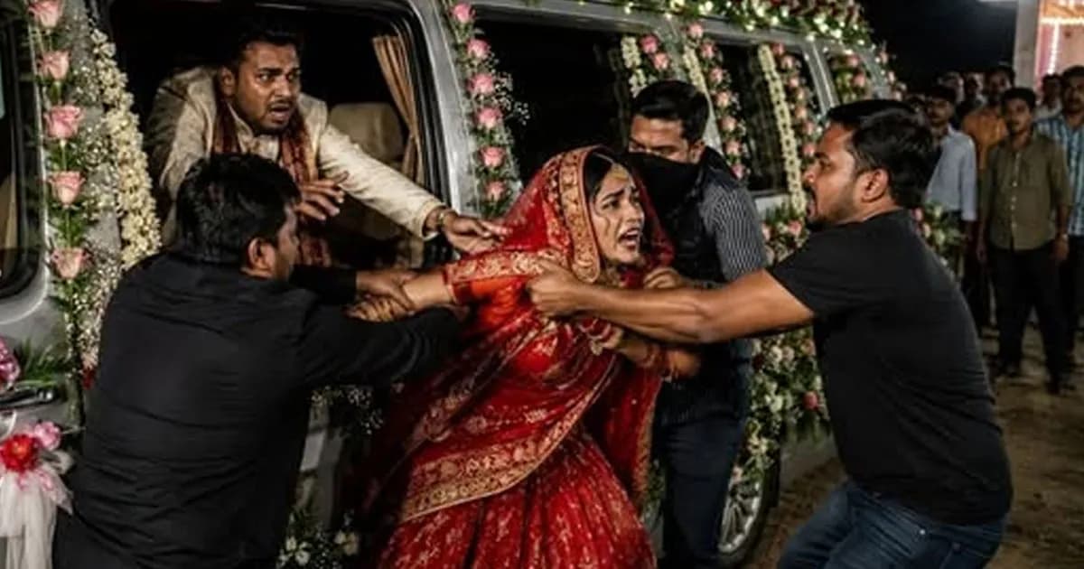 কিশোরগঞ্জে বরের গাড়ি থেকে কনেকে ছিনিয়ে নিল যুবক