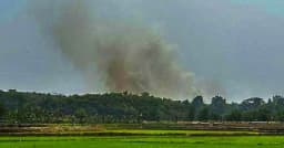 টেকনাফ সীমান্তে ফের আতঙ্ক, মিয়ানমার থেকে বিস্ফোরণ