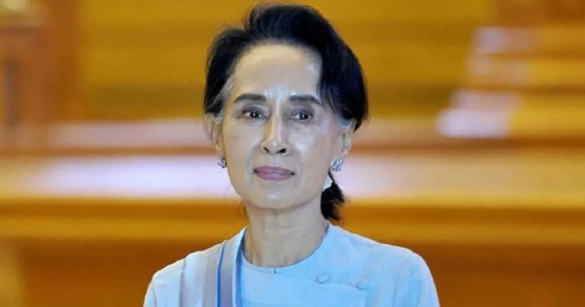 অং সান সু চির সাজা কমালেন মিয়ানমারের প্রেসিডেন্ট