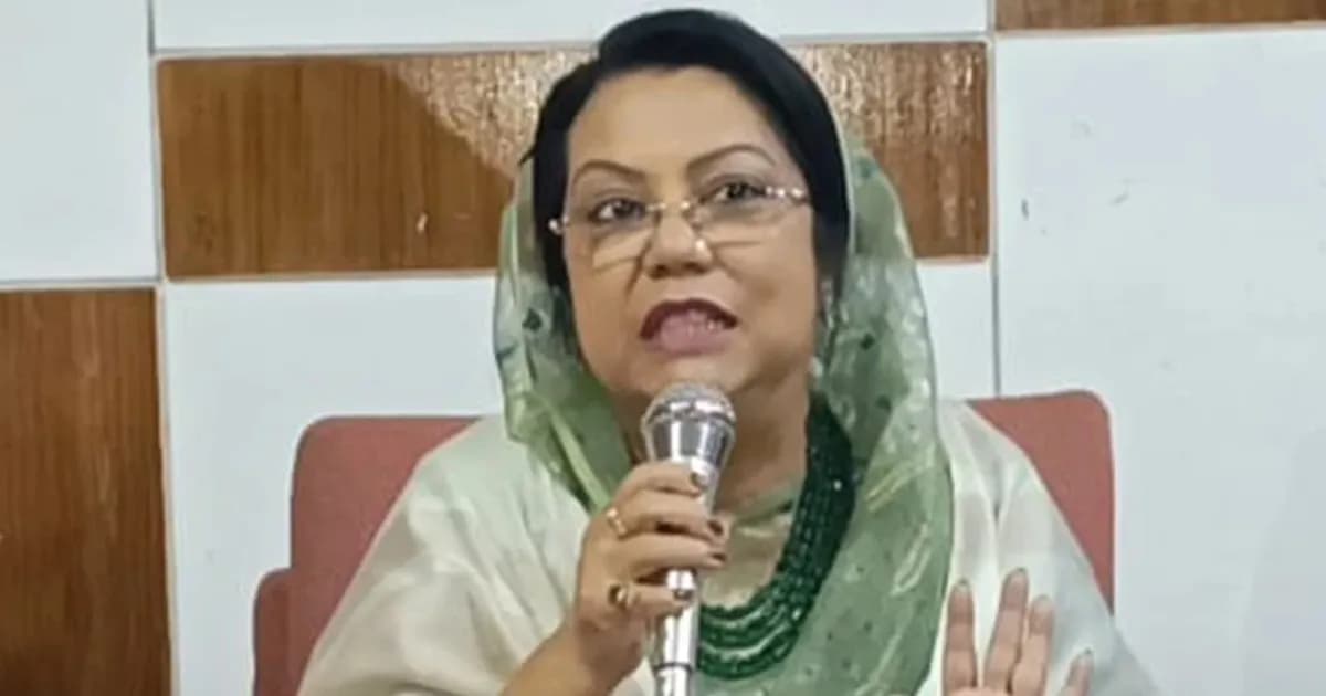 দুর্নীতি বর্তমানে দেশের প্রধান সমস্যা: বিমানমন্ত্রী আফরোজা