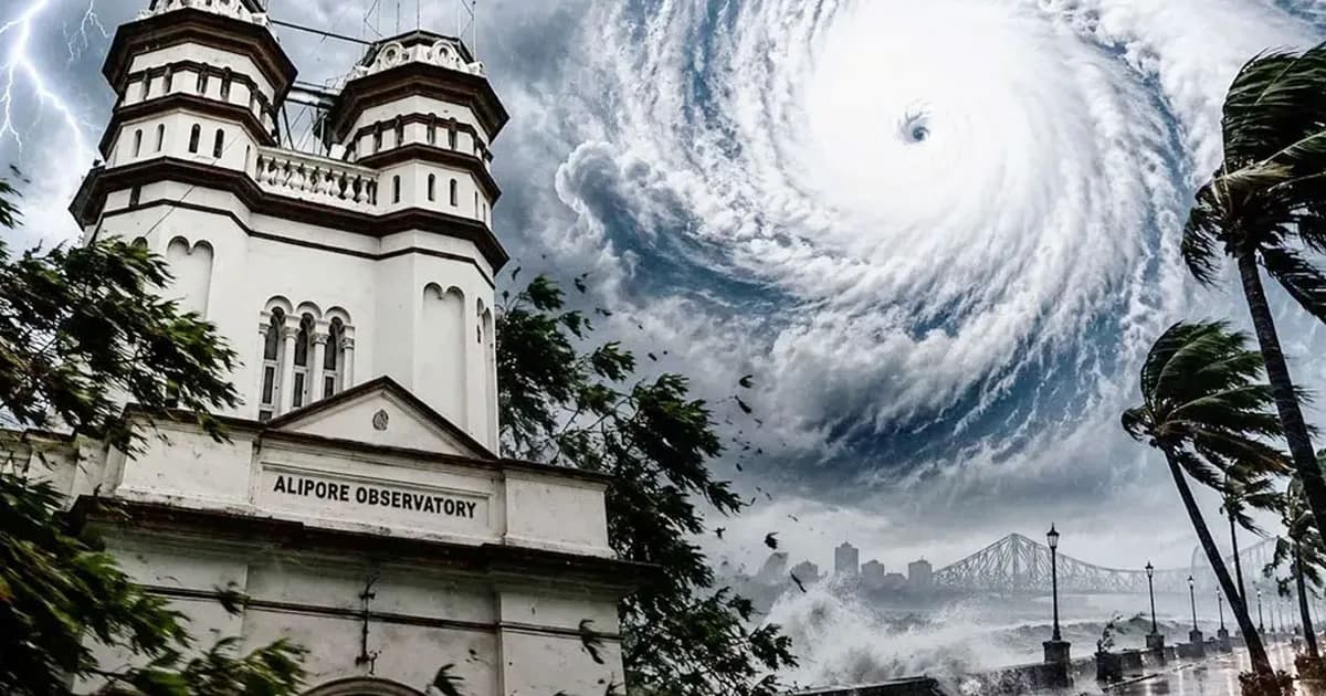 বঙ্গোপসাগরের গভীর নিম্নচাপ, পশ্চিমবঙ্গে ভারী বৃষ্টির সতর্কতা