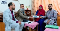 ক্যান্সার আক্রান্ত শিক্ষিকার পাশে আনভীর বসুন্ধরা গ্রুপ ফাউন্ডেশন