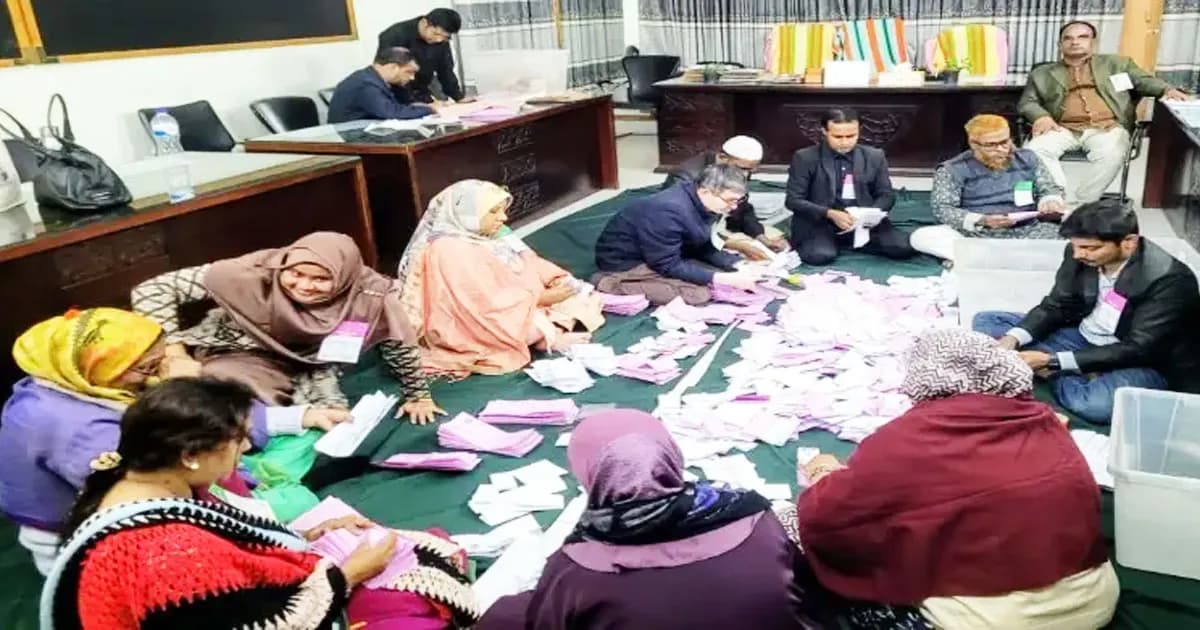 বগুড়ায় গড়ে ভোট পড়েছে ৬৯.১০ শতাংশ